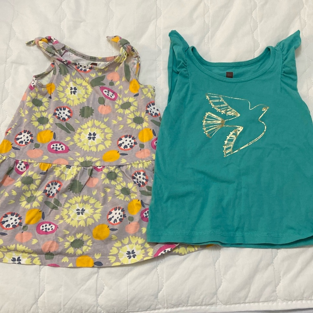 Tea collection tops